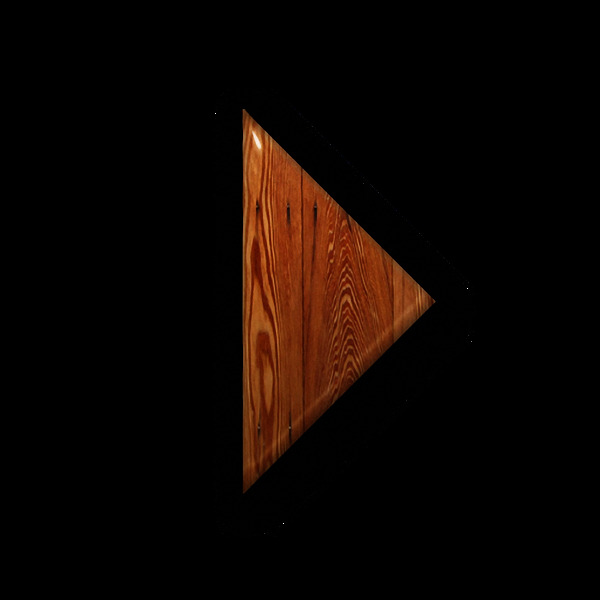 三角形木头免抠png透明素材
