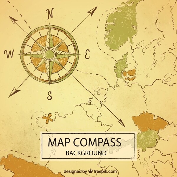 航海地形图指南针地形图