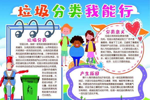 垃圾分類小報(bào)