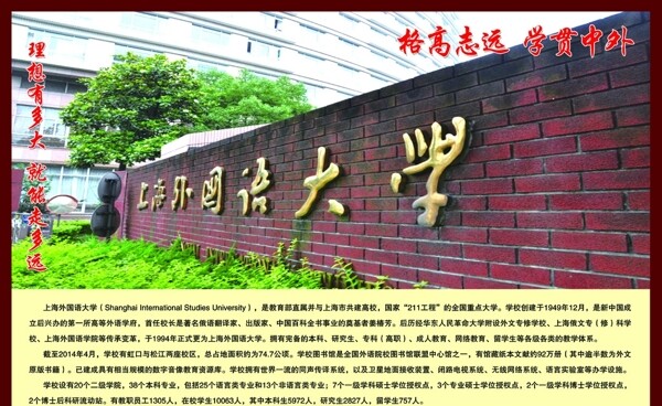 上海外国语学院图片