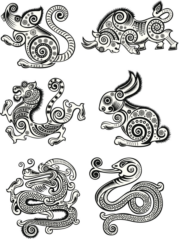 十二生肖圖片
