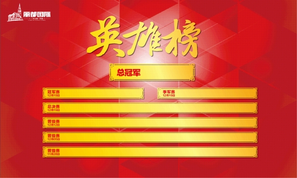 地產(chǎn)戶外大牌英雄榜紅色
