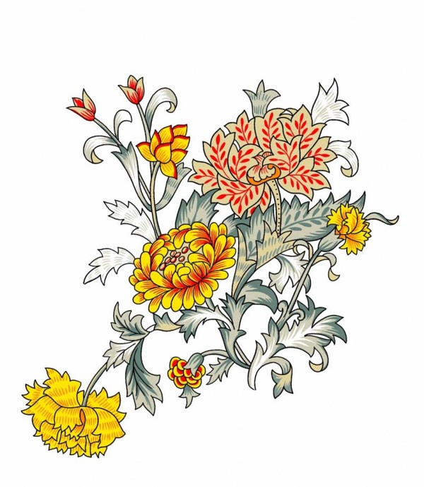 位圖時尚休閑女裝成熟優(yōu)雅女裝植物花卉免費(fèi)素材