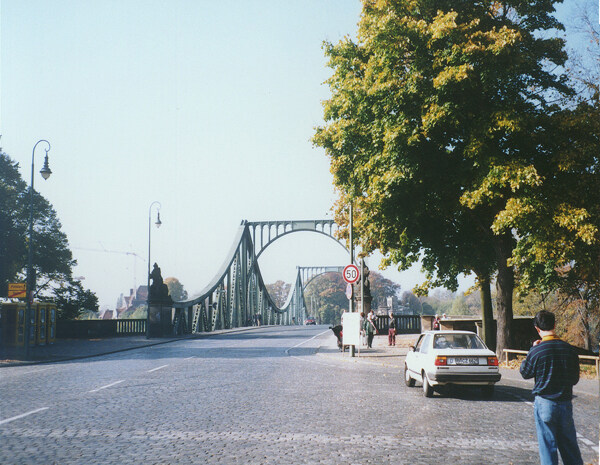 欧式建筑大桥图片