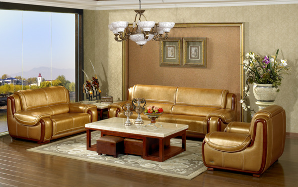 新古典沙发组合图片