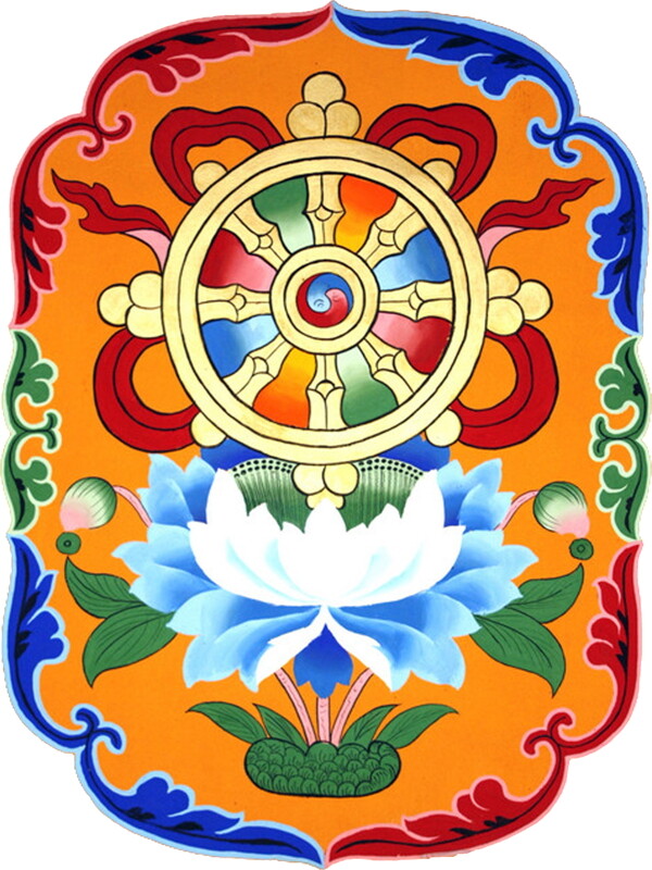 藏族八宝图