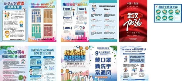 預(yù)防新型冠狀病毒海報(bào)