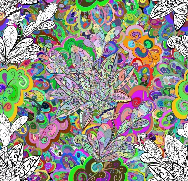 花紋背景