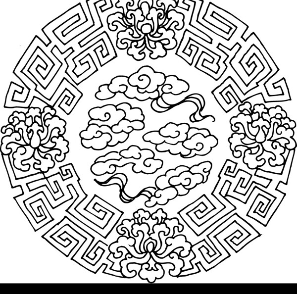 祥云吉祥圖圖片