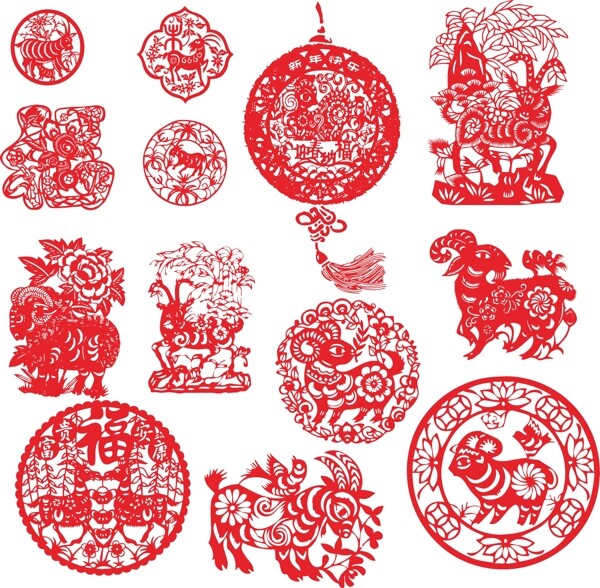 中國風(fēng)剪紙