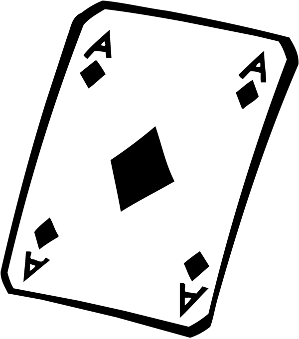 矢量圖撲克牌