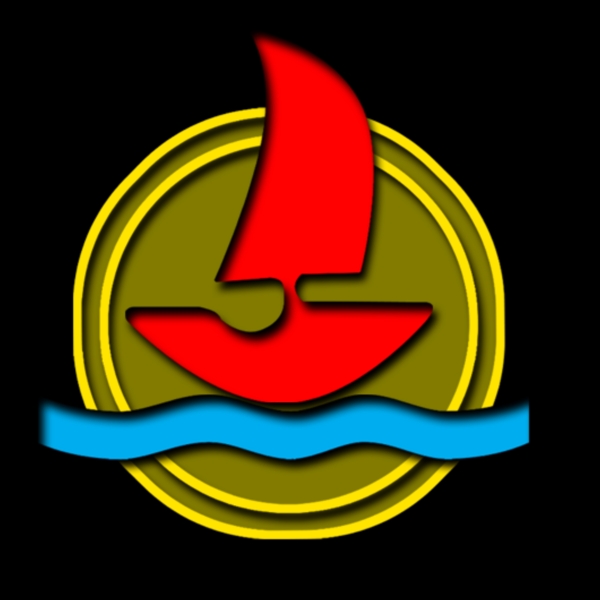 船logo招牌霓虹燈圖片