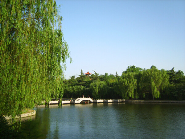洹水公園風(fēng)光圖片