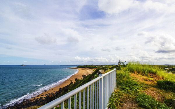 澳洲港湾沙滩自然风光摄影
