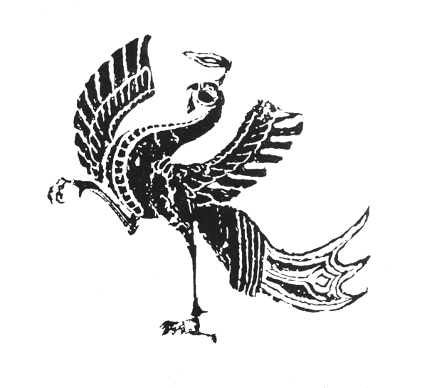 鳳吉祥圖案016