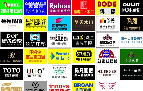 建材家居logo