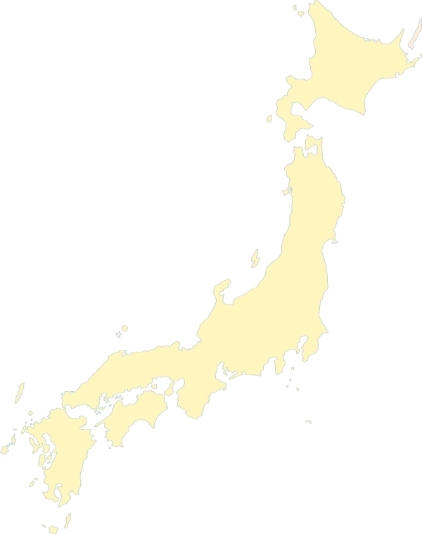日本地图矢量