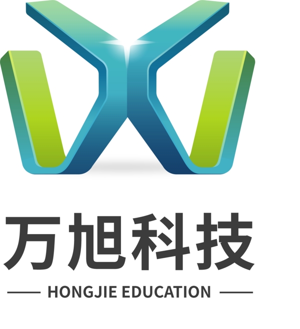 WX科技电子logo