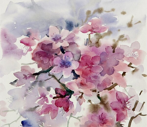 位圖寫(xiě)意花卉植物花朵免費(fèi)素材