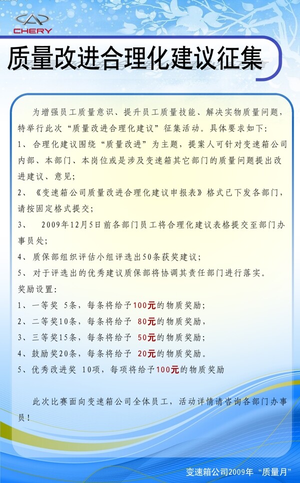質(zhì)量改善征集圖片