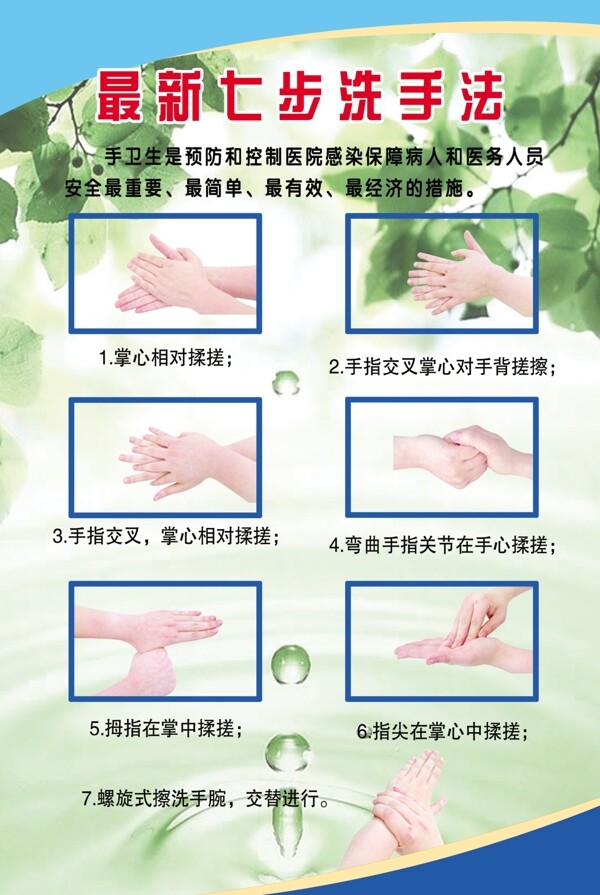 七步洗手法