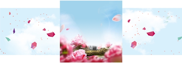 淘寶花朵背景大圖14