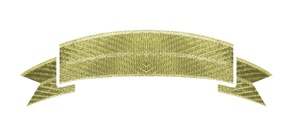 PSD飘带边框彩带装饰修饰