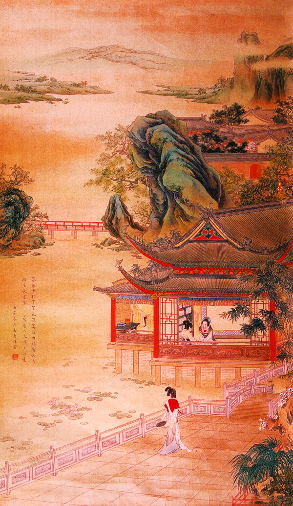 人物名画中国古典藏画0060