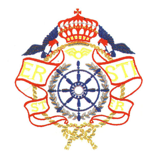 繡花徽章標(biāo)記輪盤皇冠緞帶免費(fèi)素材