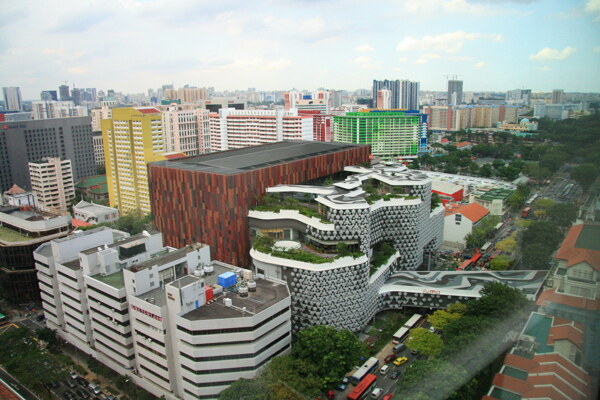 新加坡城市景色图片