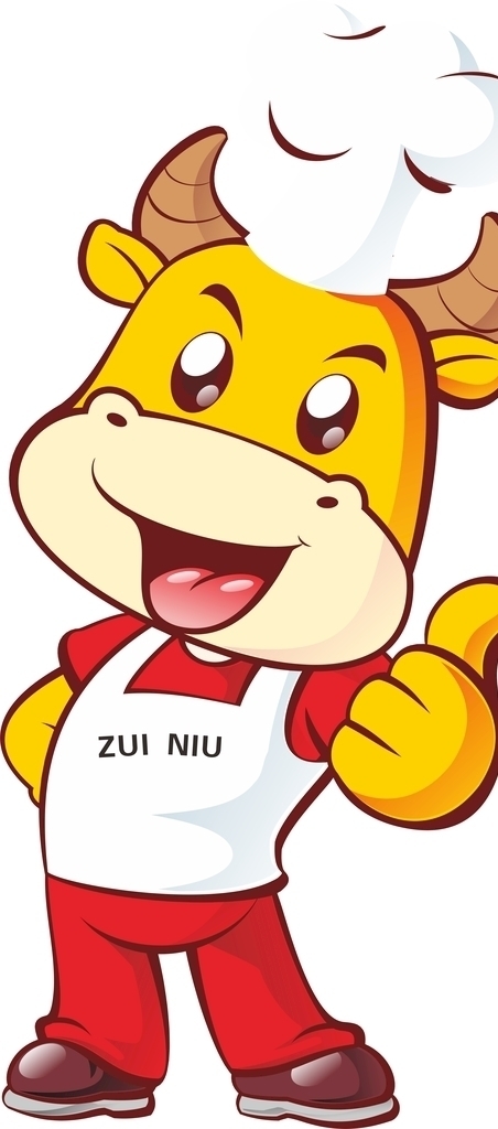 廚師牛棒矢量