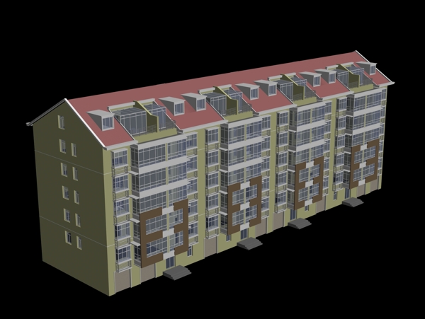 公寓楼CAD