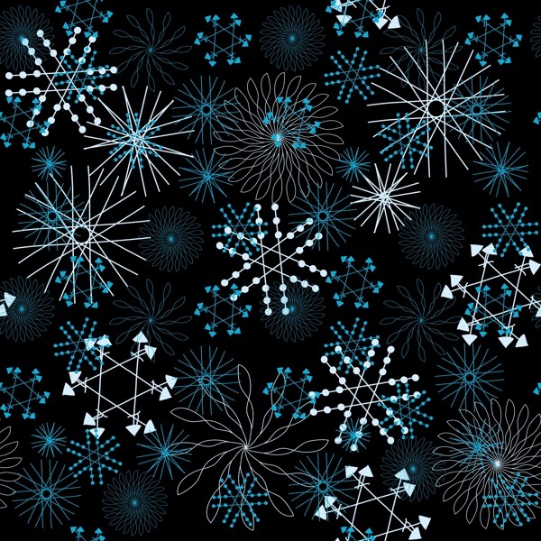 雪花雪花圖案