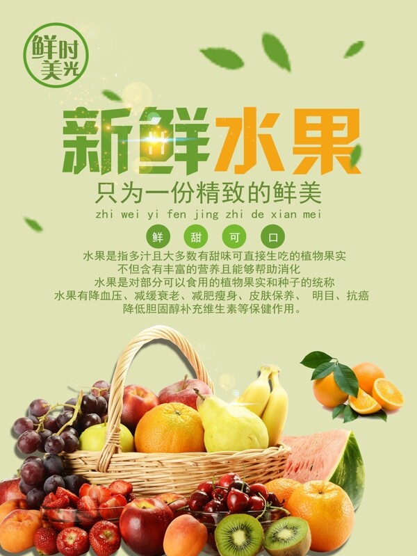 水果海報