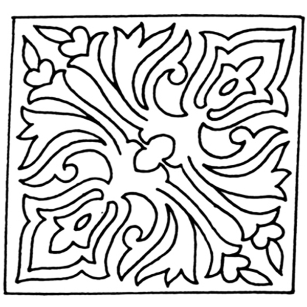 團(tuán)花紋樣傳統(tǒng)圖案0105