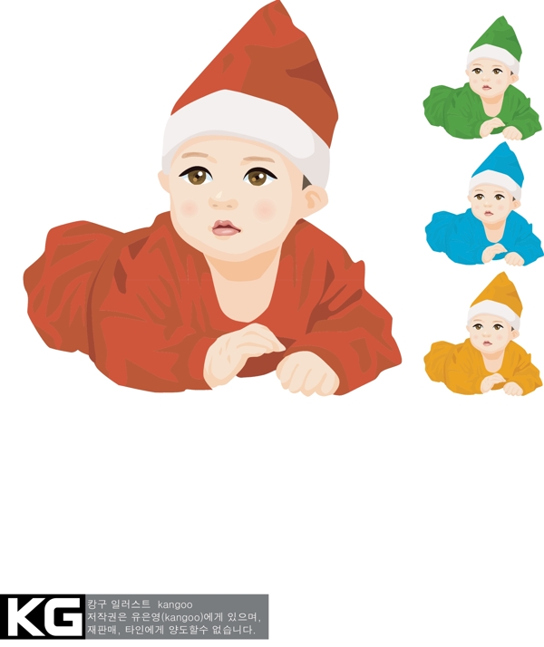韓國卡通小孩12