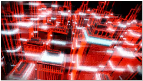 城市红外线动态视频素材