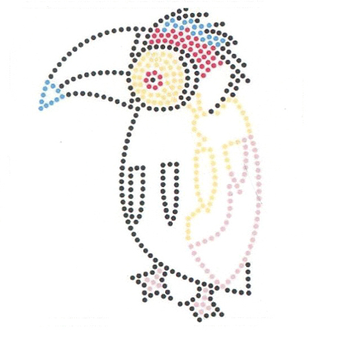 燙鉆鳥類啄木鳥免費素材