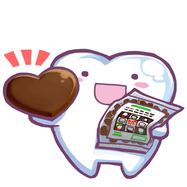 卡通牙齒畫