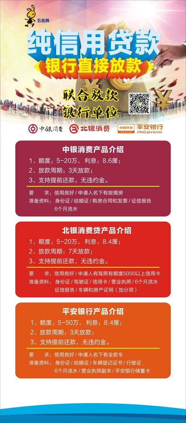 貸款展架設計