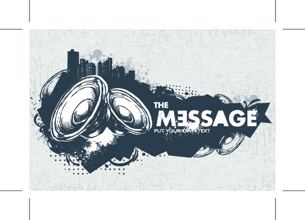 涂鴉音樂主題banner