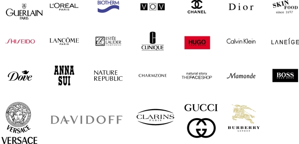 知名化妆品logo图片