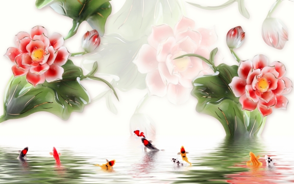 浮雕花朵