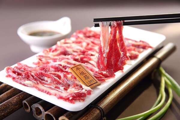 牛肉火锅涮肉图片