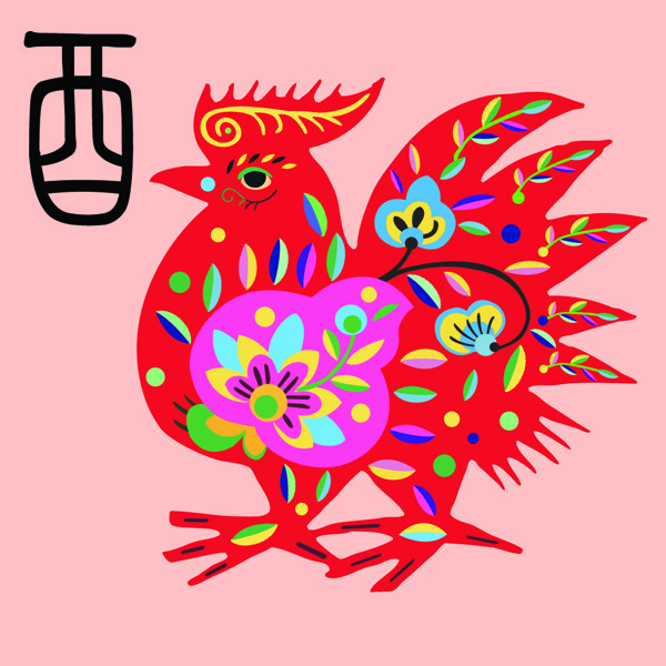 十二生肖雞圖片