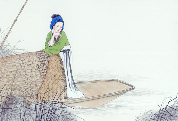 小船美女