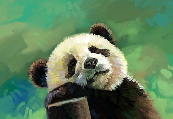位圖插畫時尚插畫動物插畫藝術效果免費素材