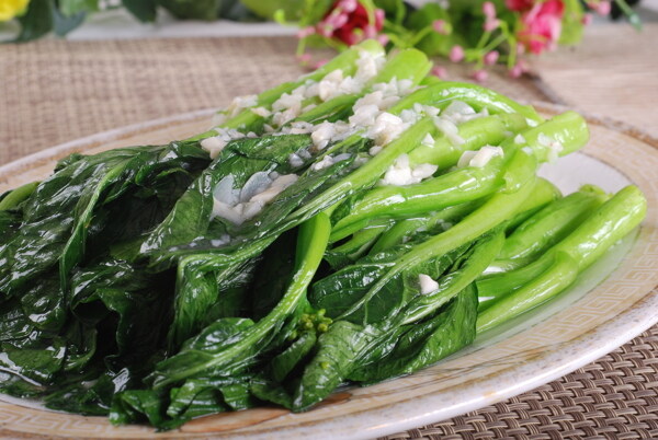 蒜蓉菜心圖片
