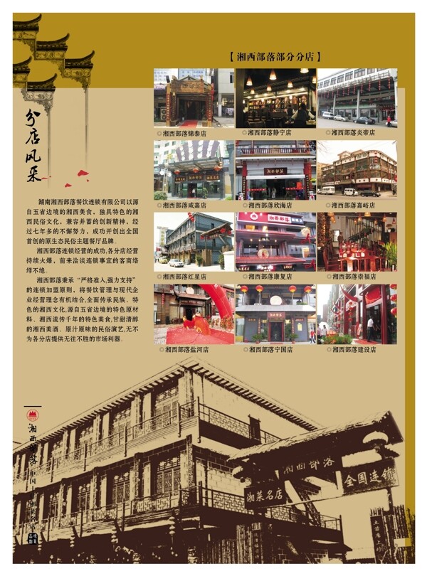 旅游宣傳單模板
