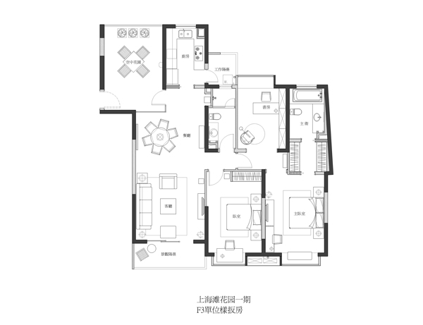 現(xiàn)代別墅裝修平面圖